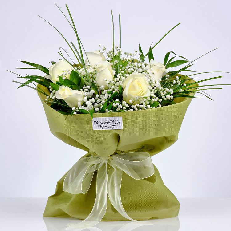 Bouquet Of White Roses!