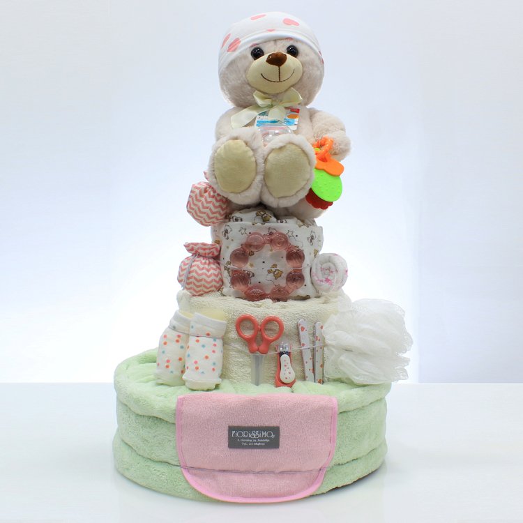 Diaper cake super- Κορίτσι