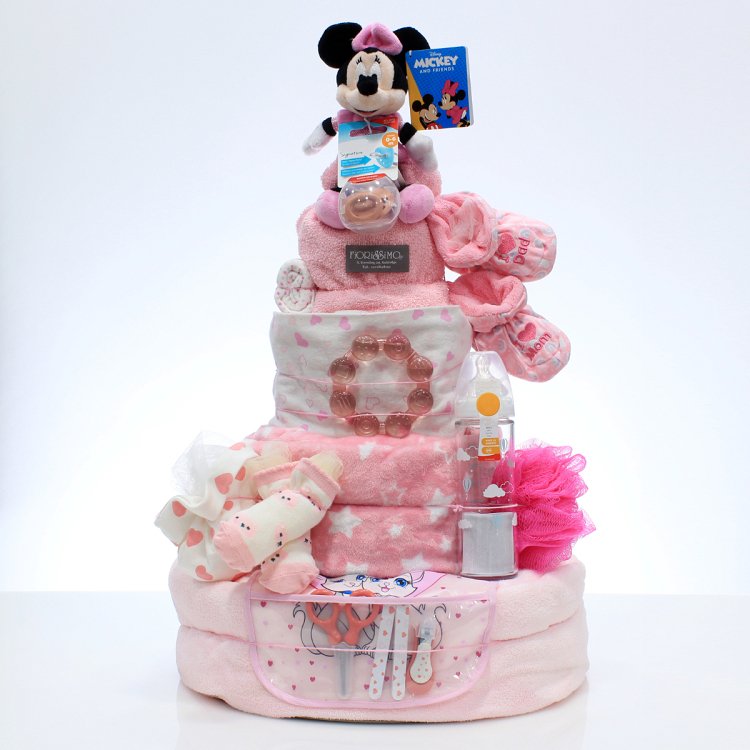 Diaper cake με τη Μίνυ - Deluxe