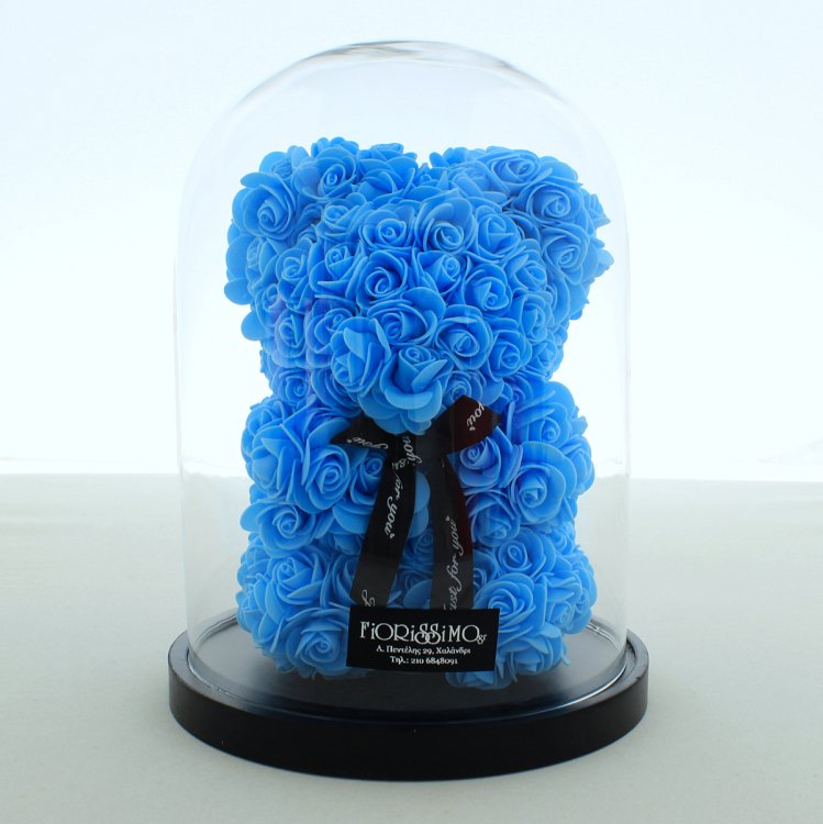 Rose Bear σιελ σε γυάλινο θόλο!
