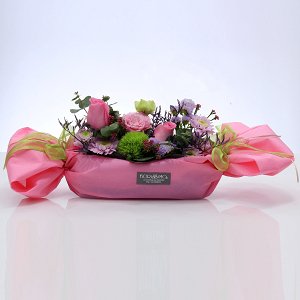 Pink candy with pink flowers!!