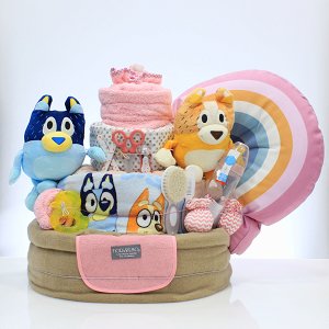 Diaper cake Bluey big!