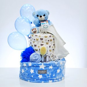 Diaper cake n Balloons (Boy or Girl)