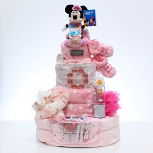 Diaper cake με τη Μίνυ - Deluxe
