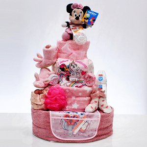 Diaper cake Minnie- Deluxe