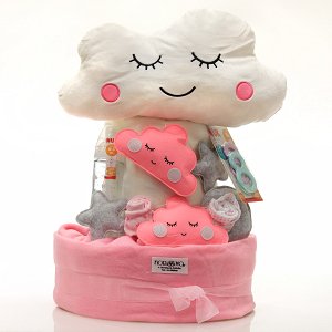 Diaper cake Baby Cloud Girl !