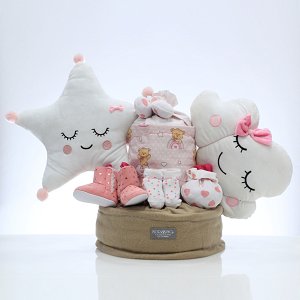 Diaper cake Baby Cloud Girl !