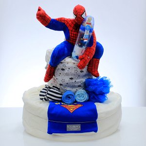 Diaper cake Marvel'us baby