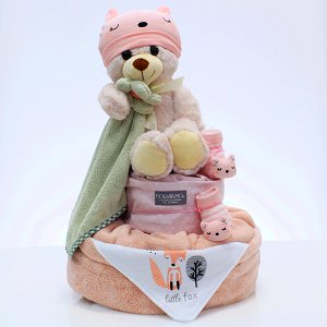 Diaper cake Little Fox