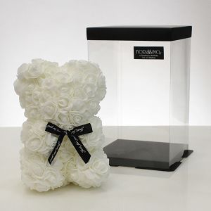 Rose Bear small! White-courier