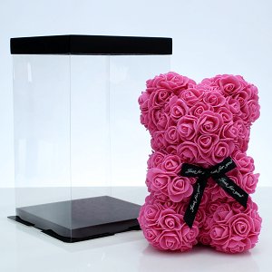 Rose Bear μικρό! Φούξια