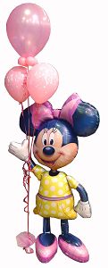 Minnie & Mickey and balloons