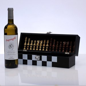 Wine And Chessboard!
