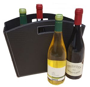 Leather Case With Wines