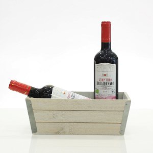 Wine Arrangement in wood!