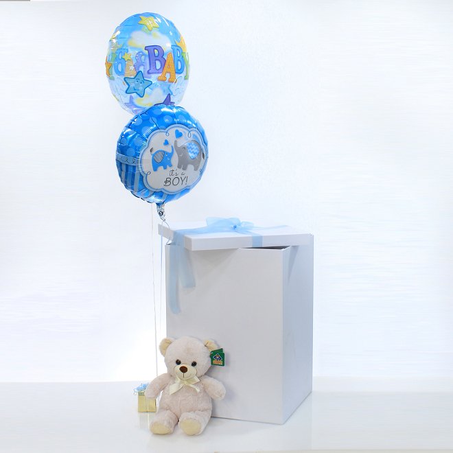 Toys box with balloons!