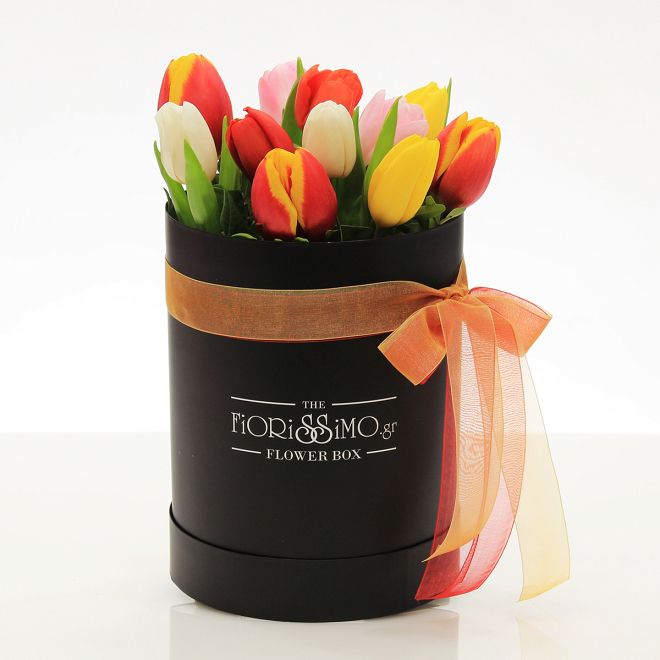 Tulips in a box!