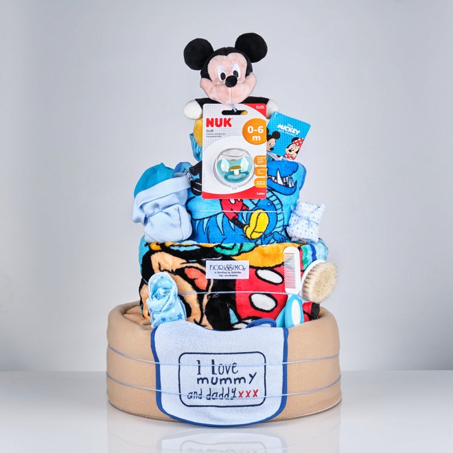 Diaper Cake Mickey Disney Super