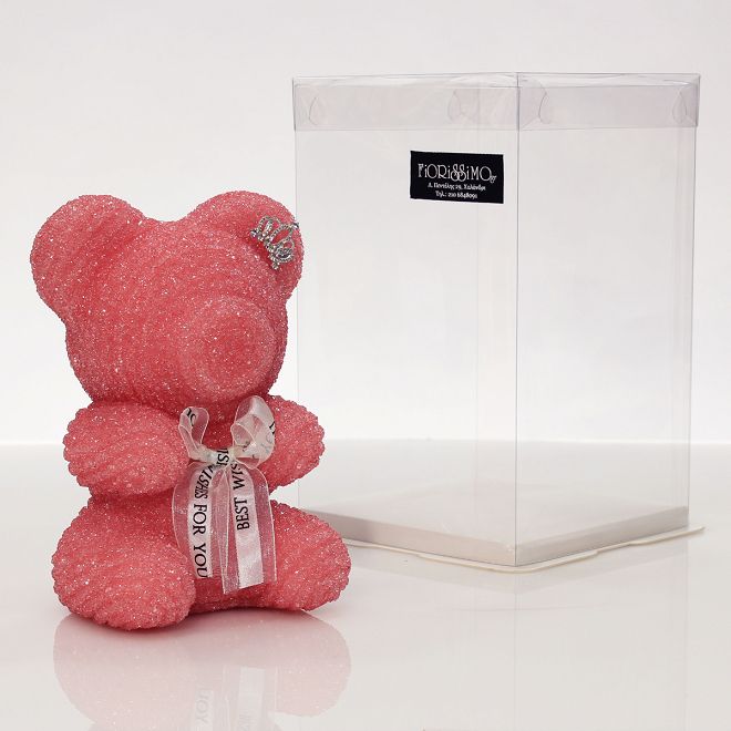 Perle Bear- Pink Courier