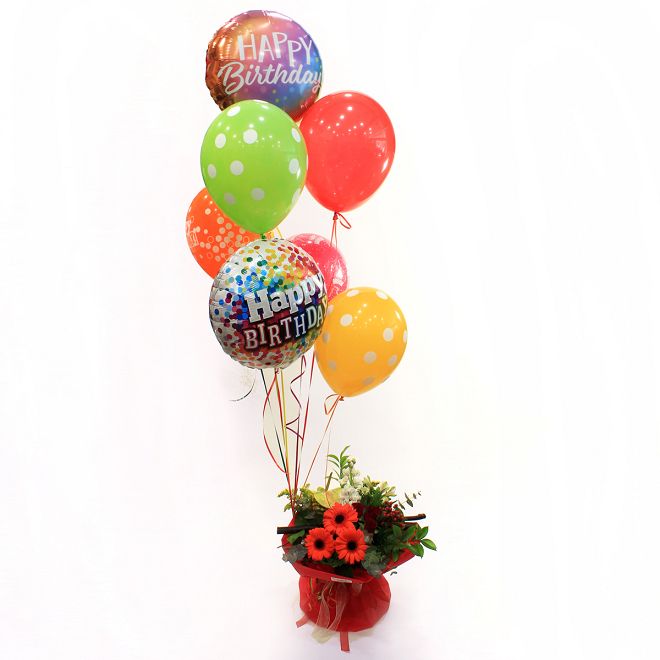 Flowers And Balloons!