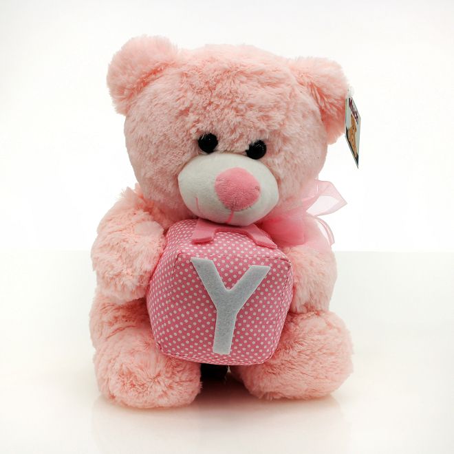 Teddy cube-Pink-30cm