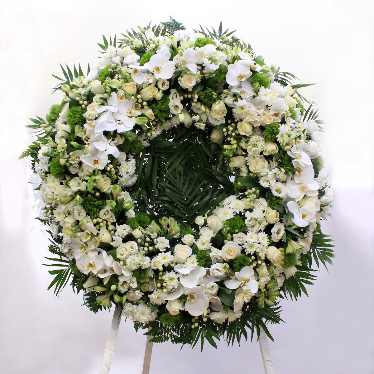 Premium funeral wreath