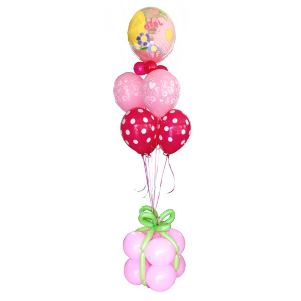 Μπουκέτο μπαλόνια με Bubble