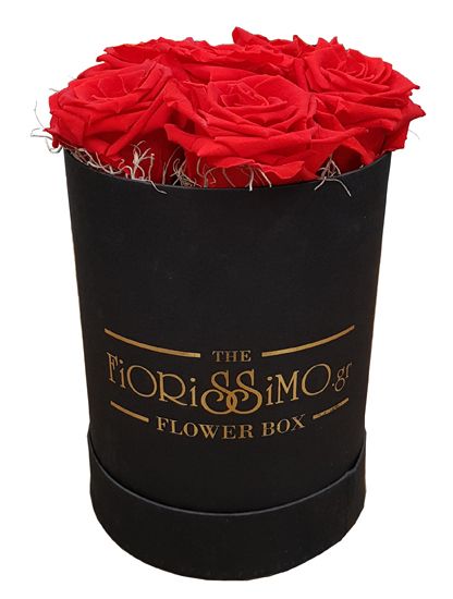 Κουτί με Forever roses-Μαύρο!