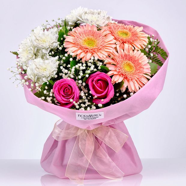 Seasonal Bouquet In Pink!