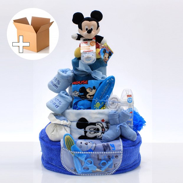Diaper cake Mickey-deluxe courier