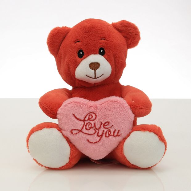 Red love bear! 23cm