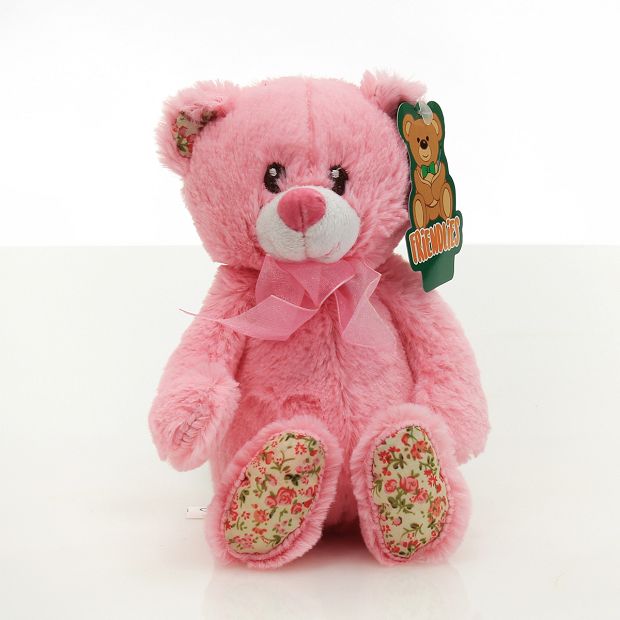 Stuffed bear pink - 20cm