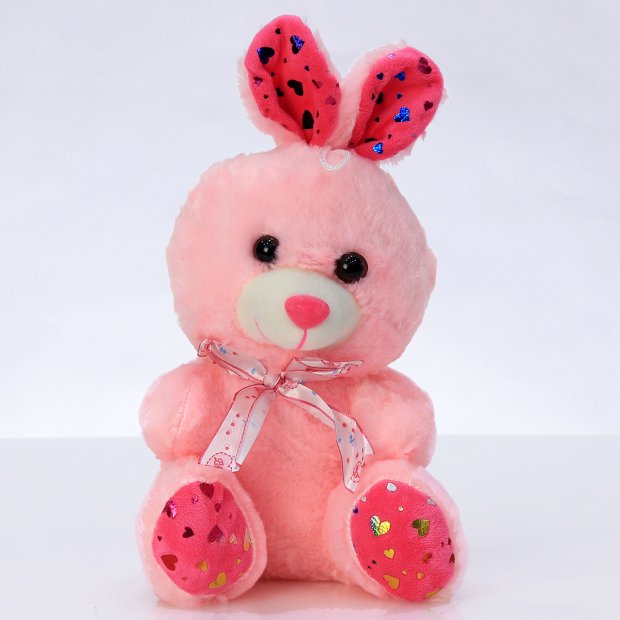 Pink bunny 20cm height